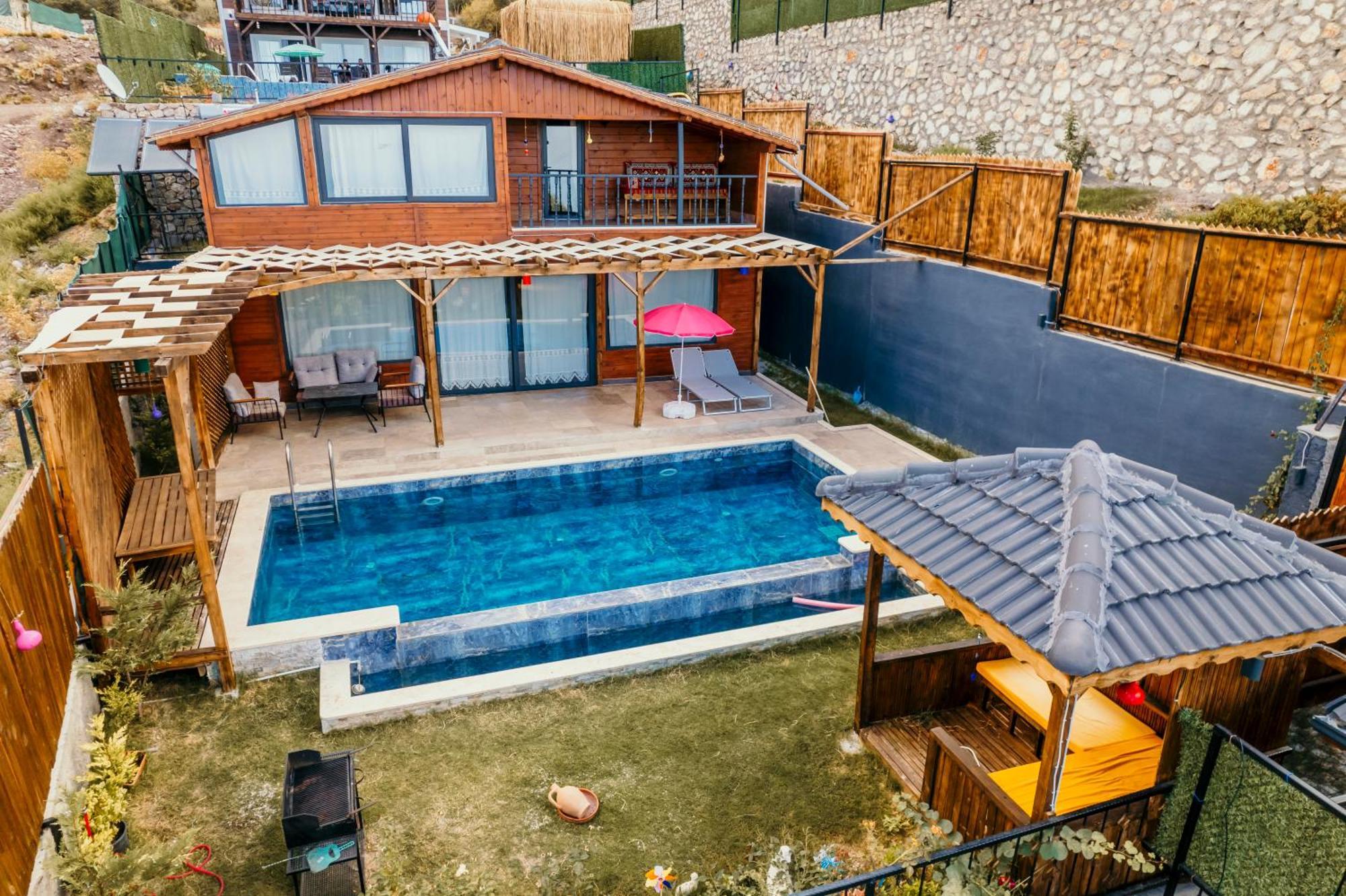 Villa Vazgecilmezim Deniz Manzarali ,Sessiz,Sakin Фетхие Экстерьер фото